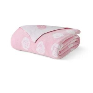 NWT LoveShackFancy Rose Jacquard Blanket